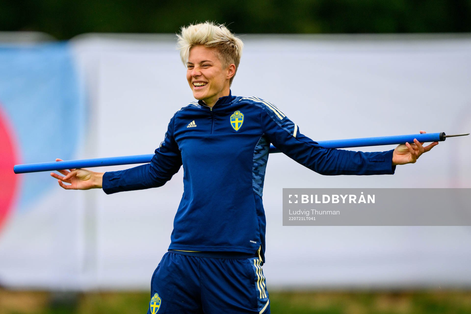 Lina Hurtig of the Swedish women's national football team