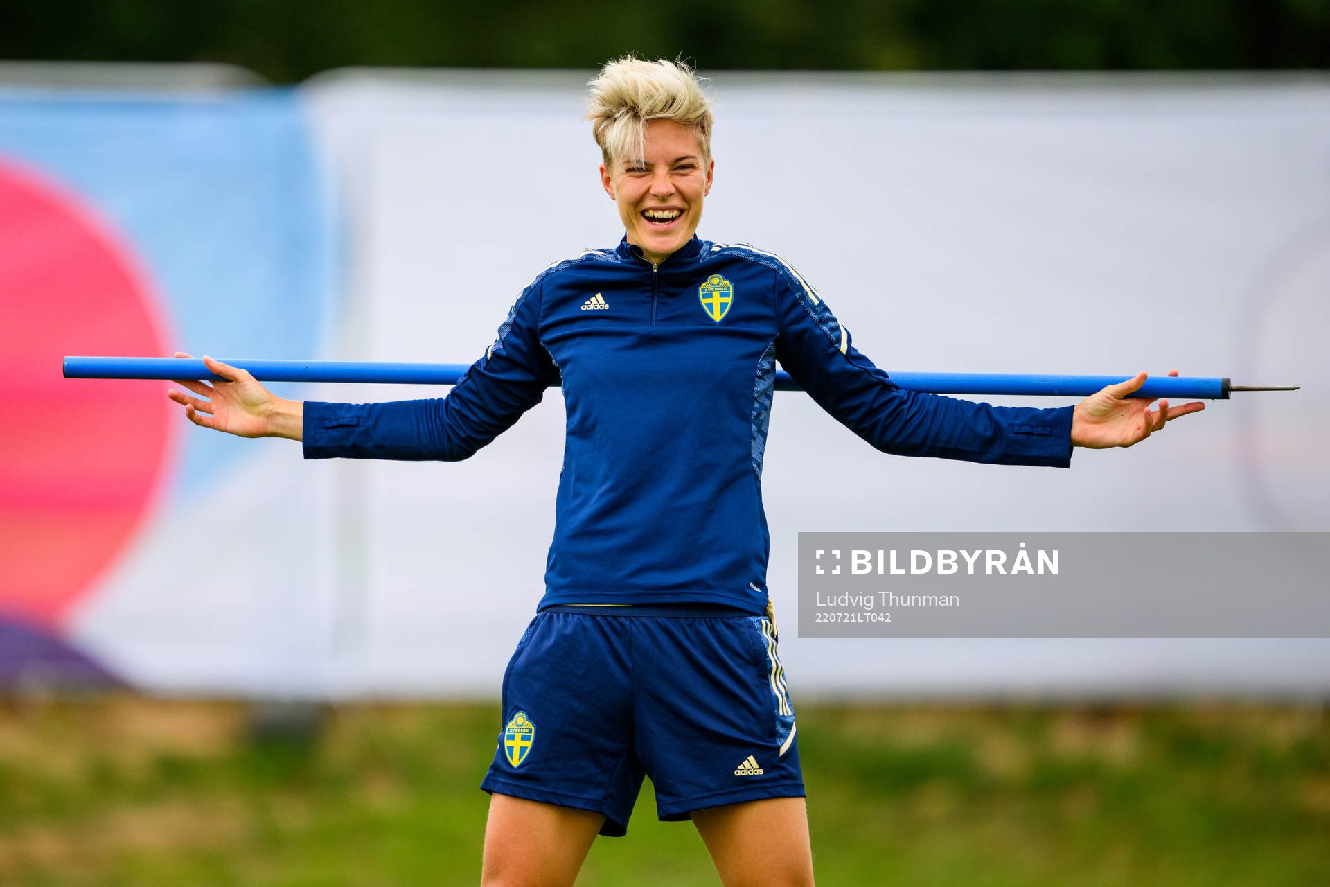 Lina Hurtig of the Swedish women's national football team