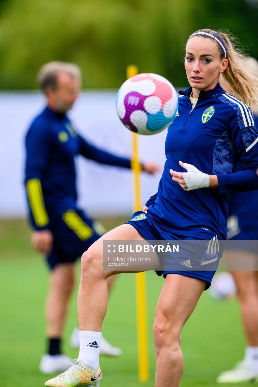 Kosovare Asllani of the Swedish women's national football