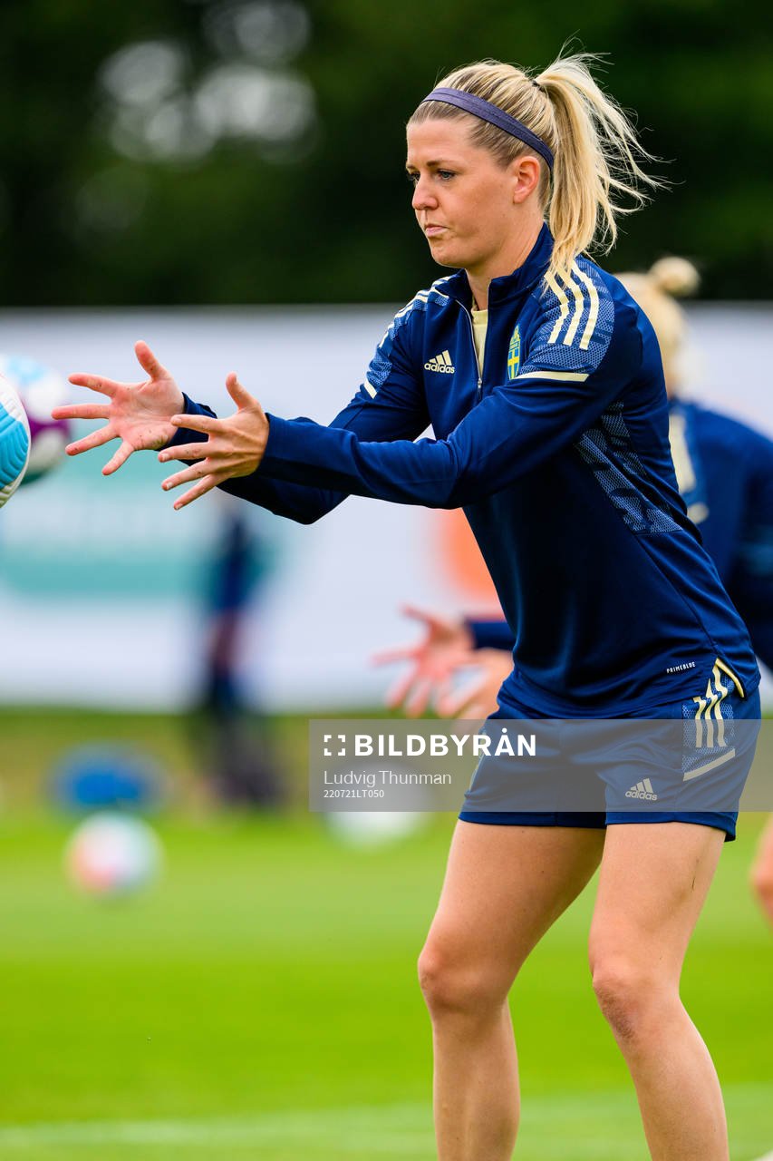 Olivia Schough of the Swedish women's national football