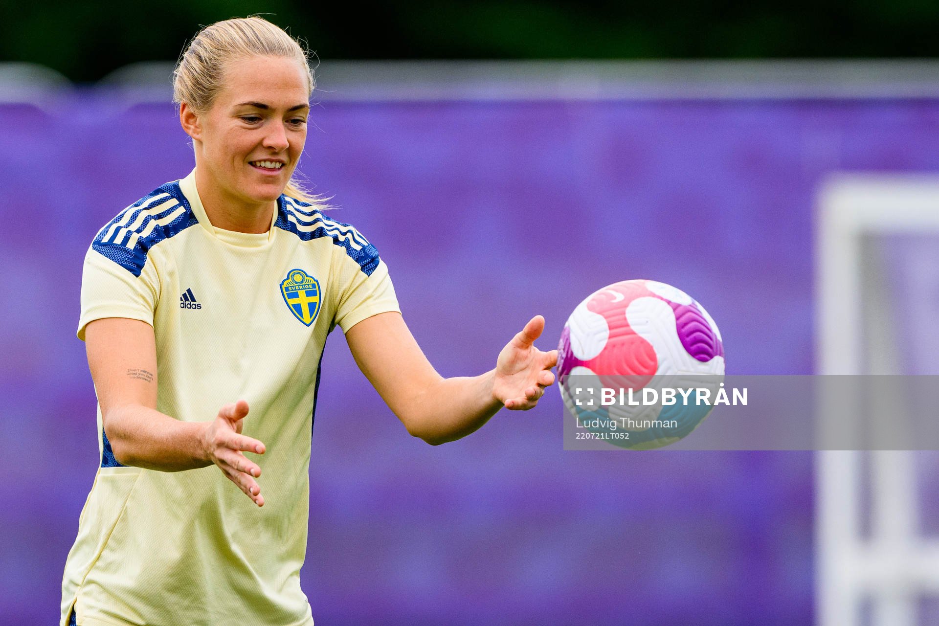 Magdalena Eriksson of the Swedish women's national football