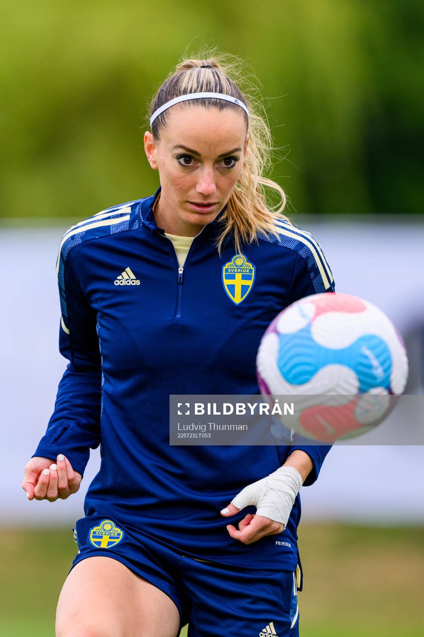 Kosovare Asllani of the Swedish women's national football