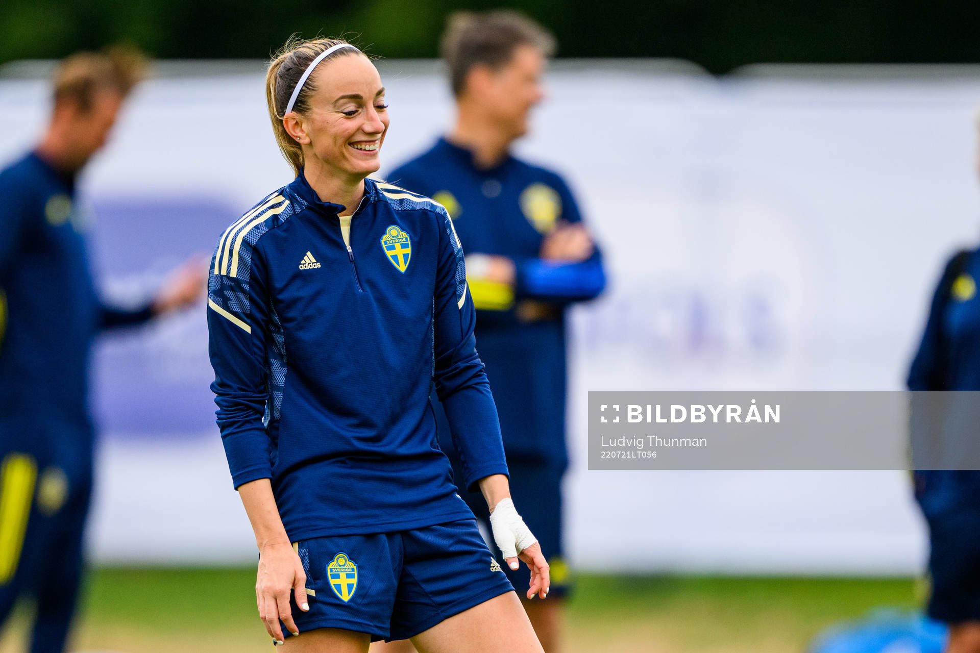 Kosovare Asllani of the Swedish women's national football