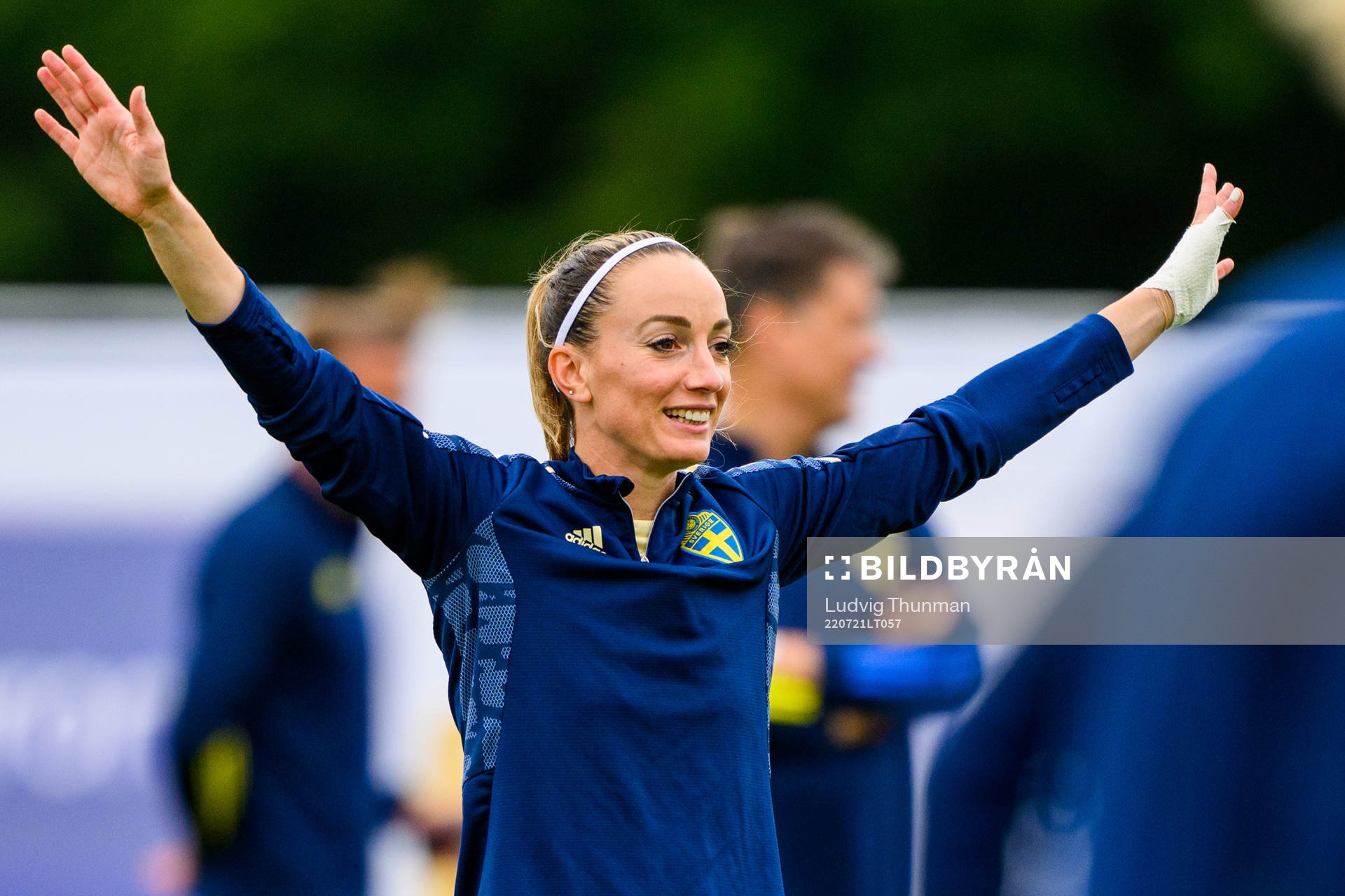 Kosovare Asllani of the Swedish women's national football