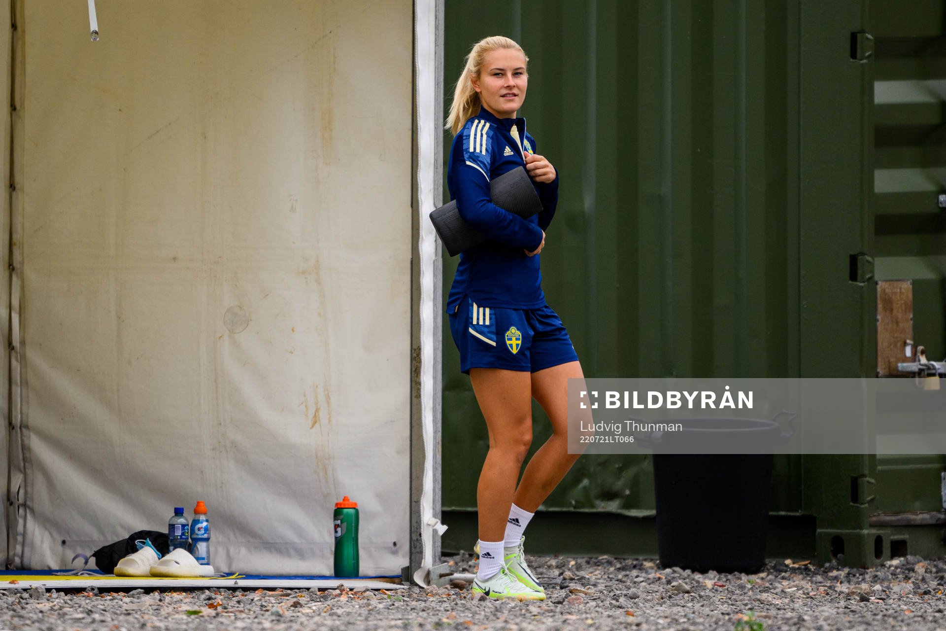 Amanda Nilden of the Swedish women's national football team