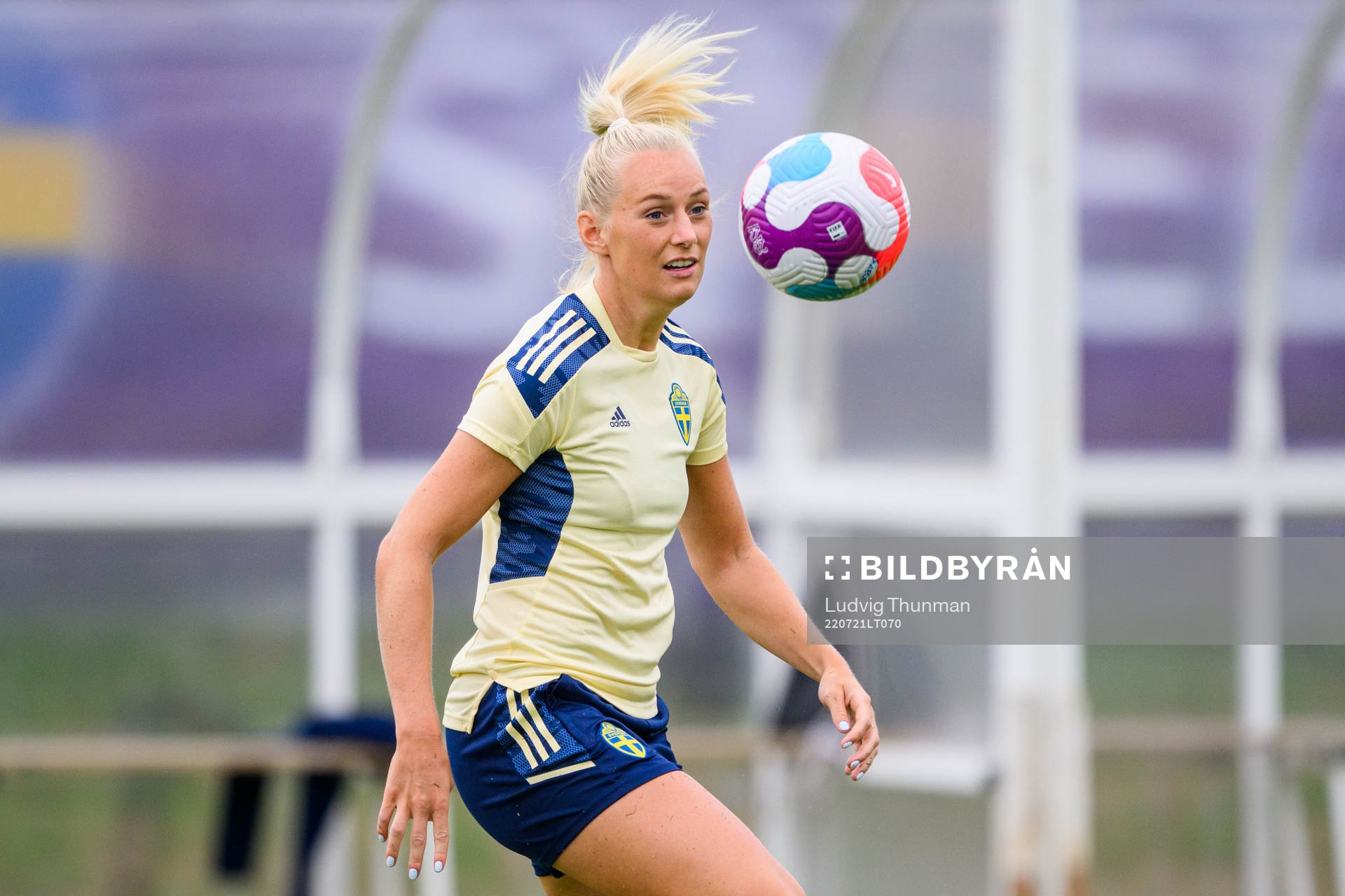 Stina Blackstenius of the Swedish women's national football