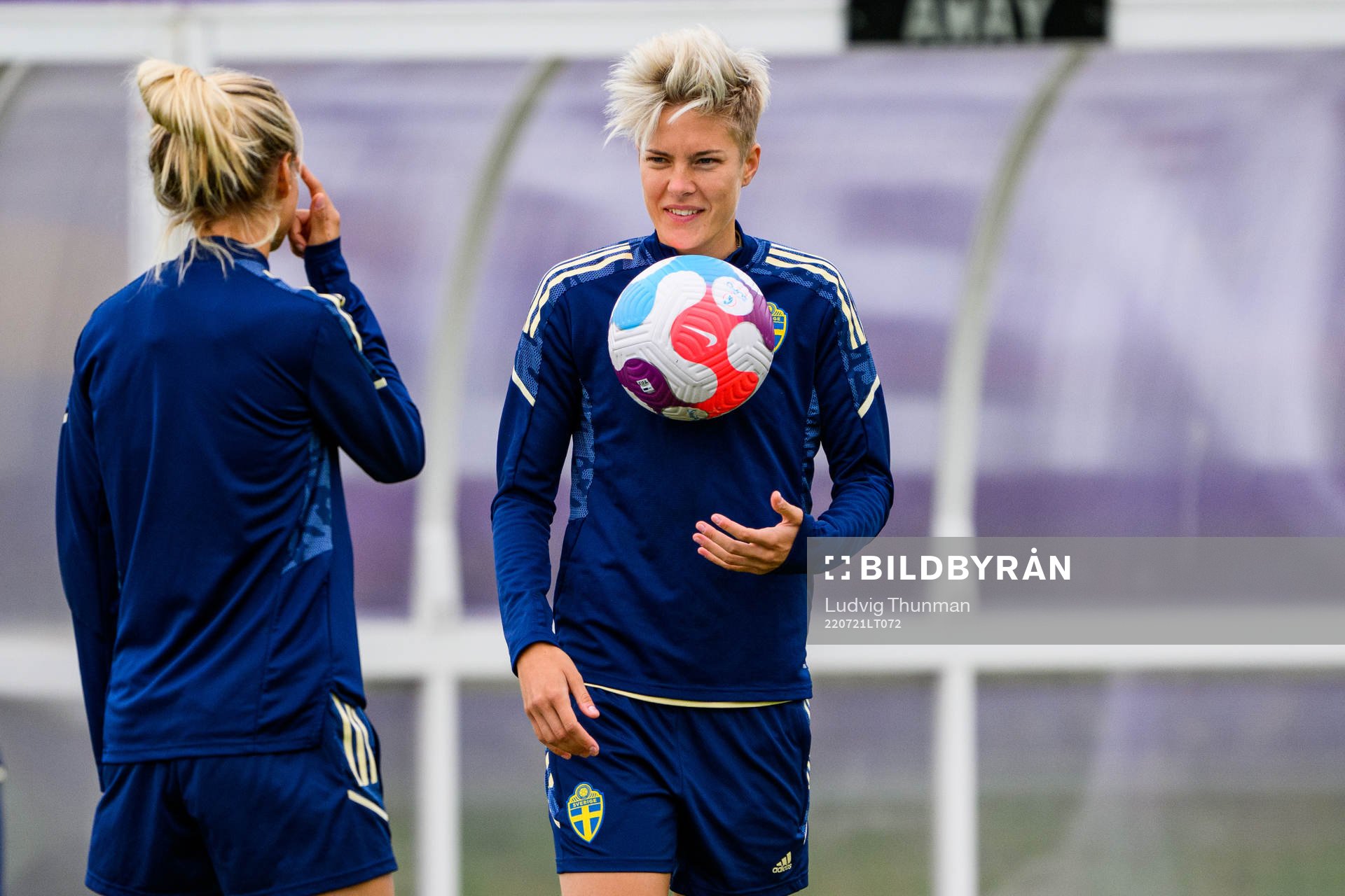 Lina Hurtig of the Swedish women's national football team