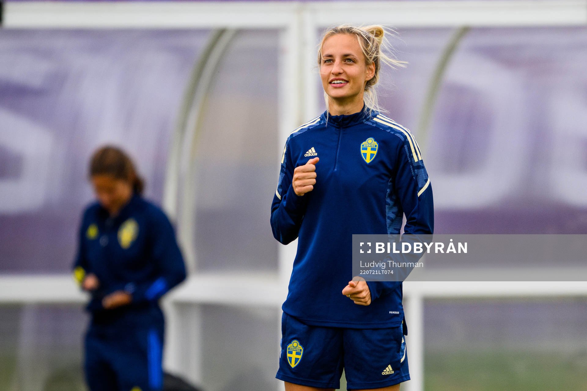 Nathalie Björn of the Swedish women's national football