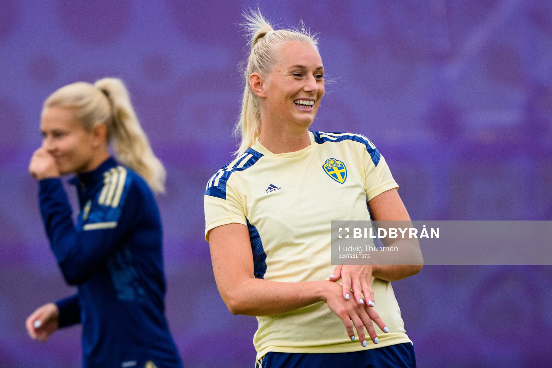 Stina Blackstenius of the Swedish women's national football