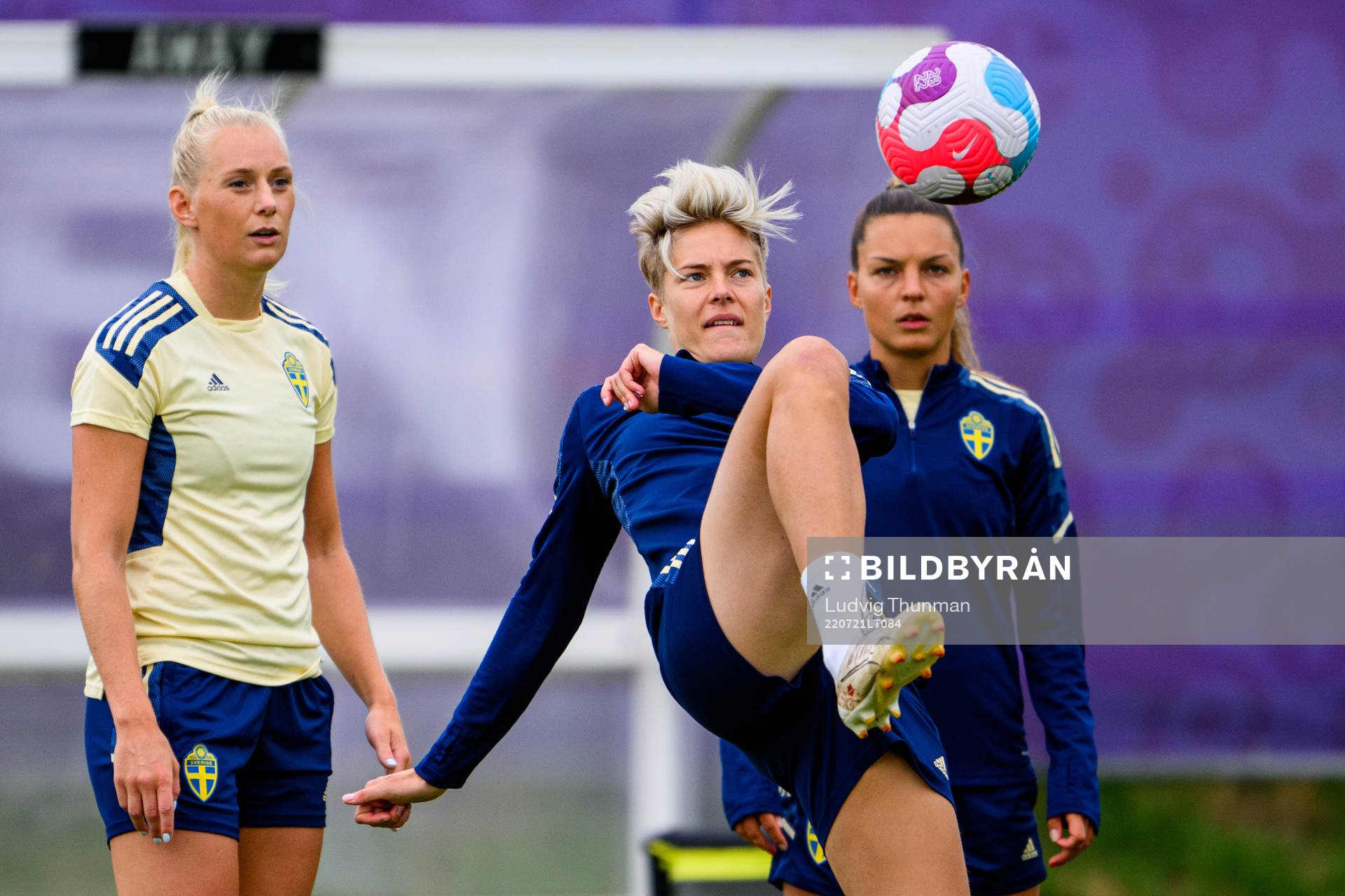 Lina Hurtig of the Swedish women's national football team