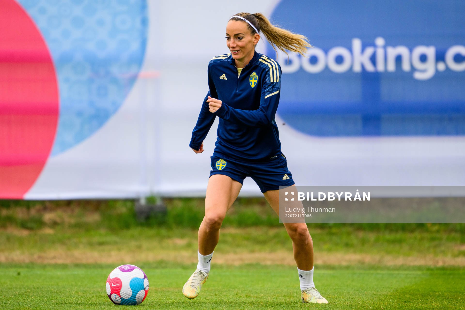 Kosovare Asllani of the Swedish women's national football
