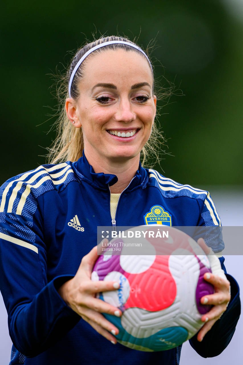 Kosovare Asllani of the Swedish women's national football