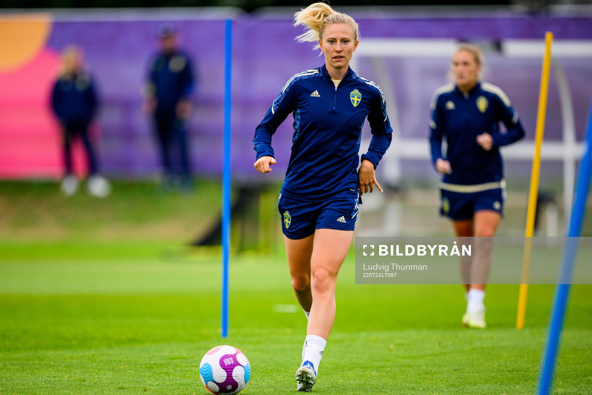 Rebecka Blomqvist of the Swedish women's national football