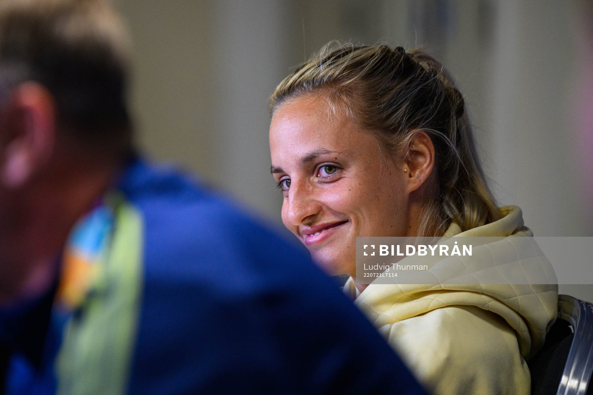 Nathalie Björn of the Swedish women's national football