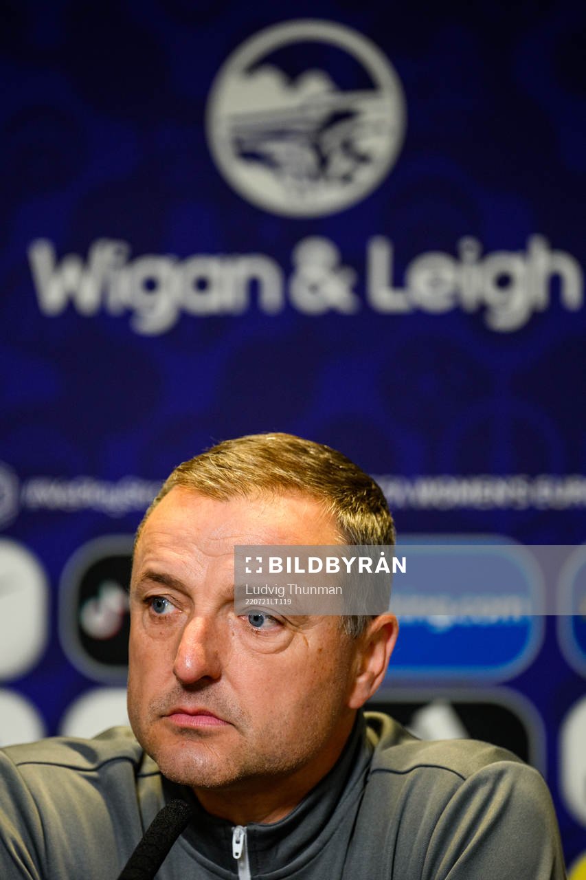 Ives Serneels, head coach of the Belgian women's national