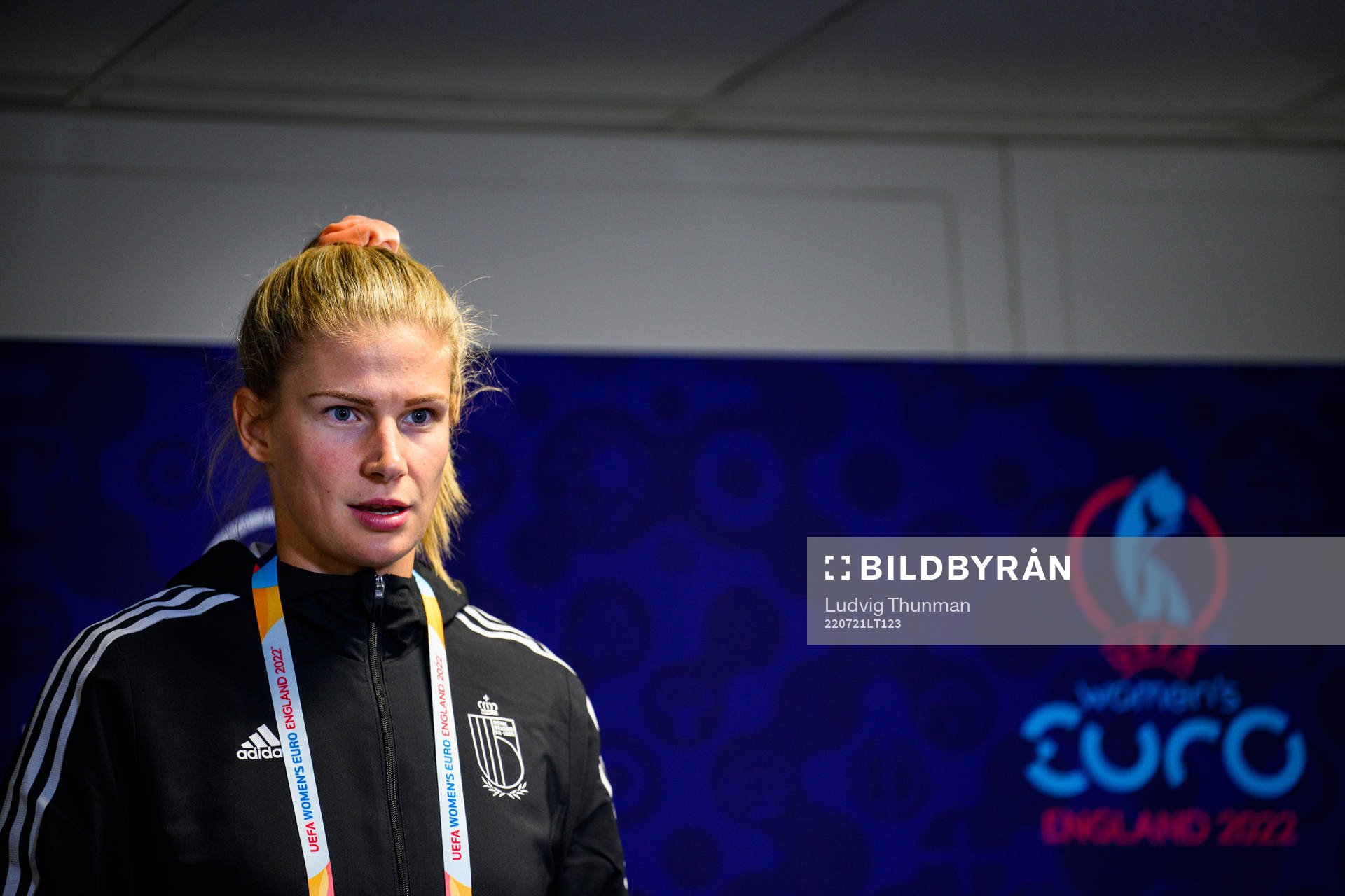Justine Vanhaevermaet of the Belgian women's national