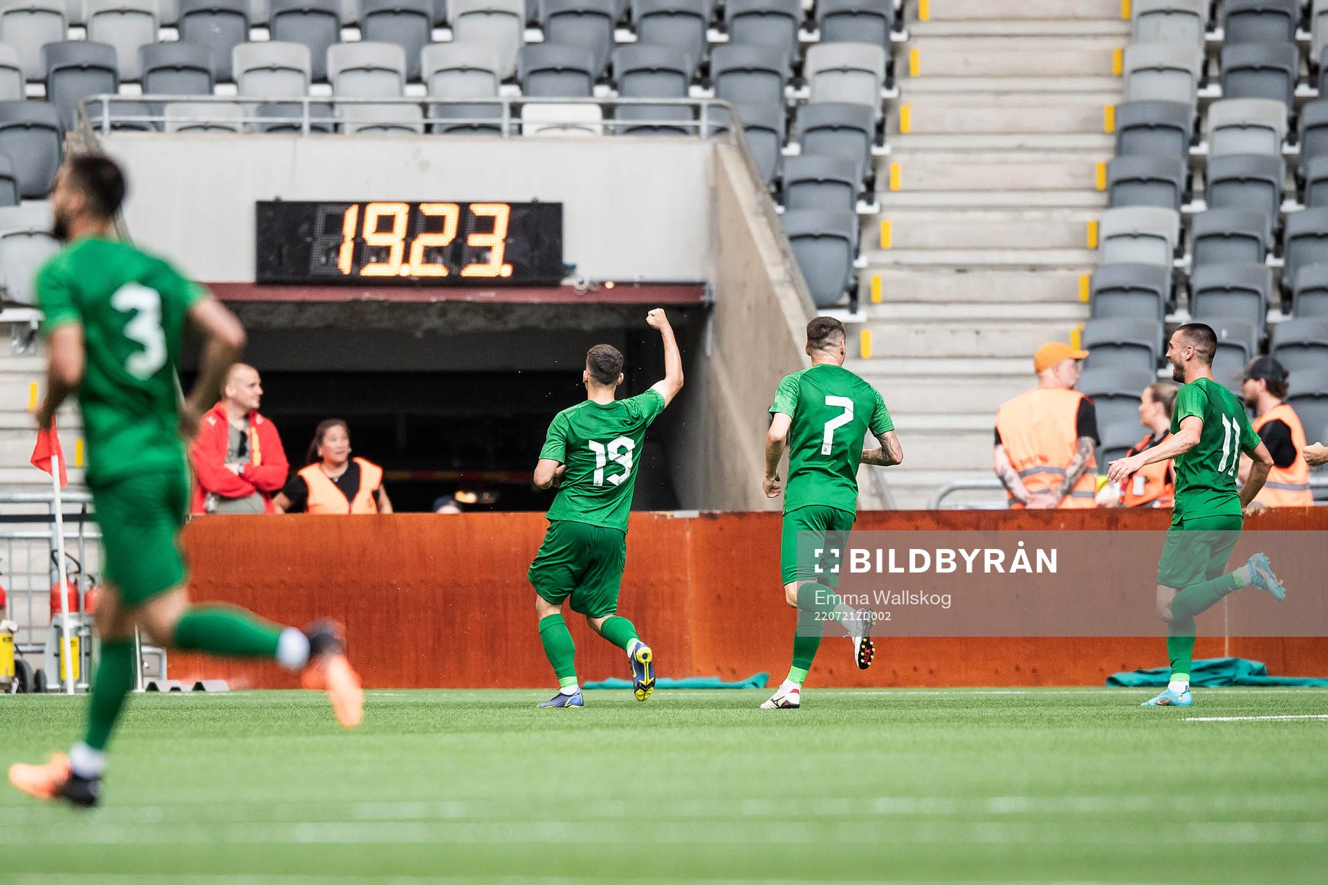 Yuriy Kozyrenko of Vorskla Poltava celebrates