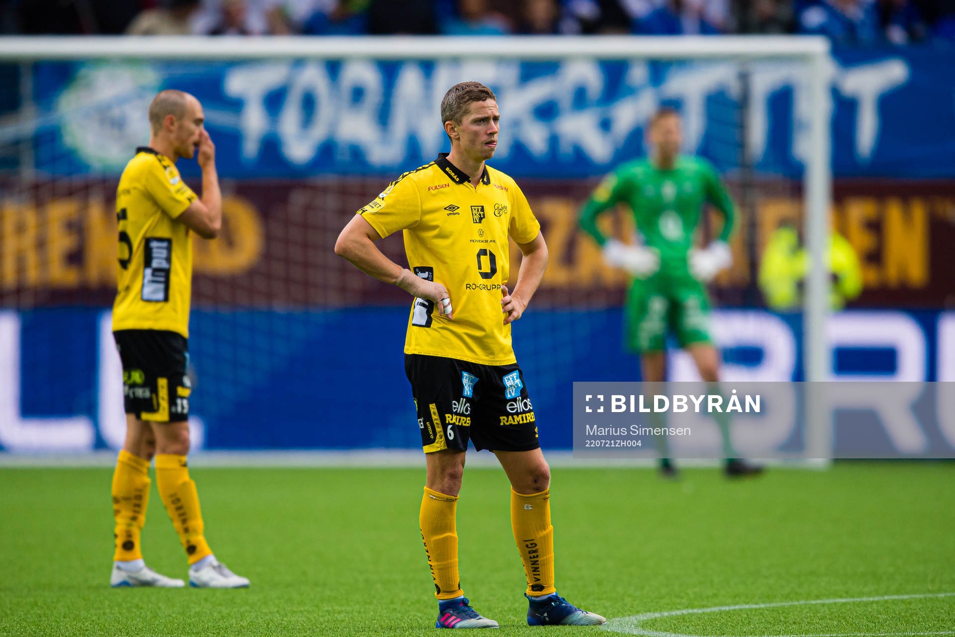 André Ibsen Rømer of Elfsborg looks dejected