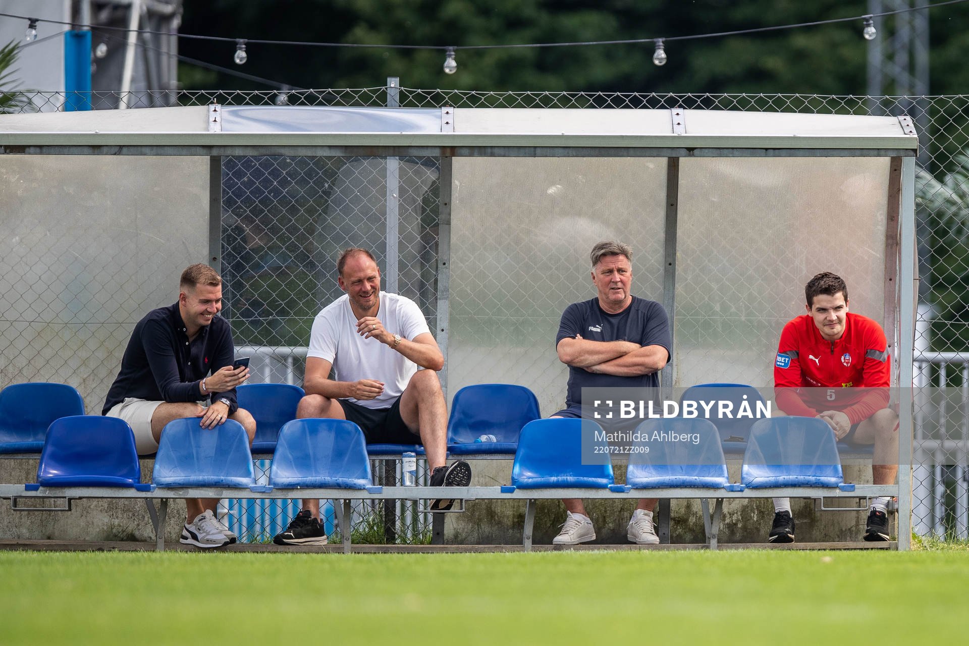 Pressansvarige Midhat Kuduzovic, sportchef Andreas