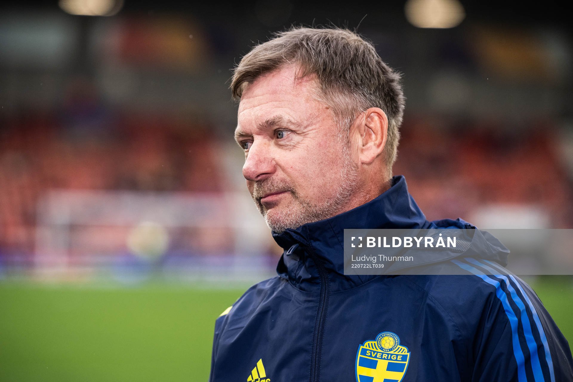 Peter Gerhardsson, head coach of Sweden