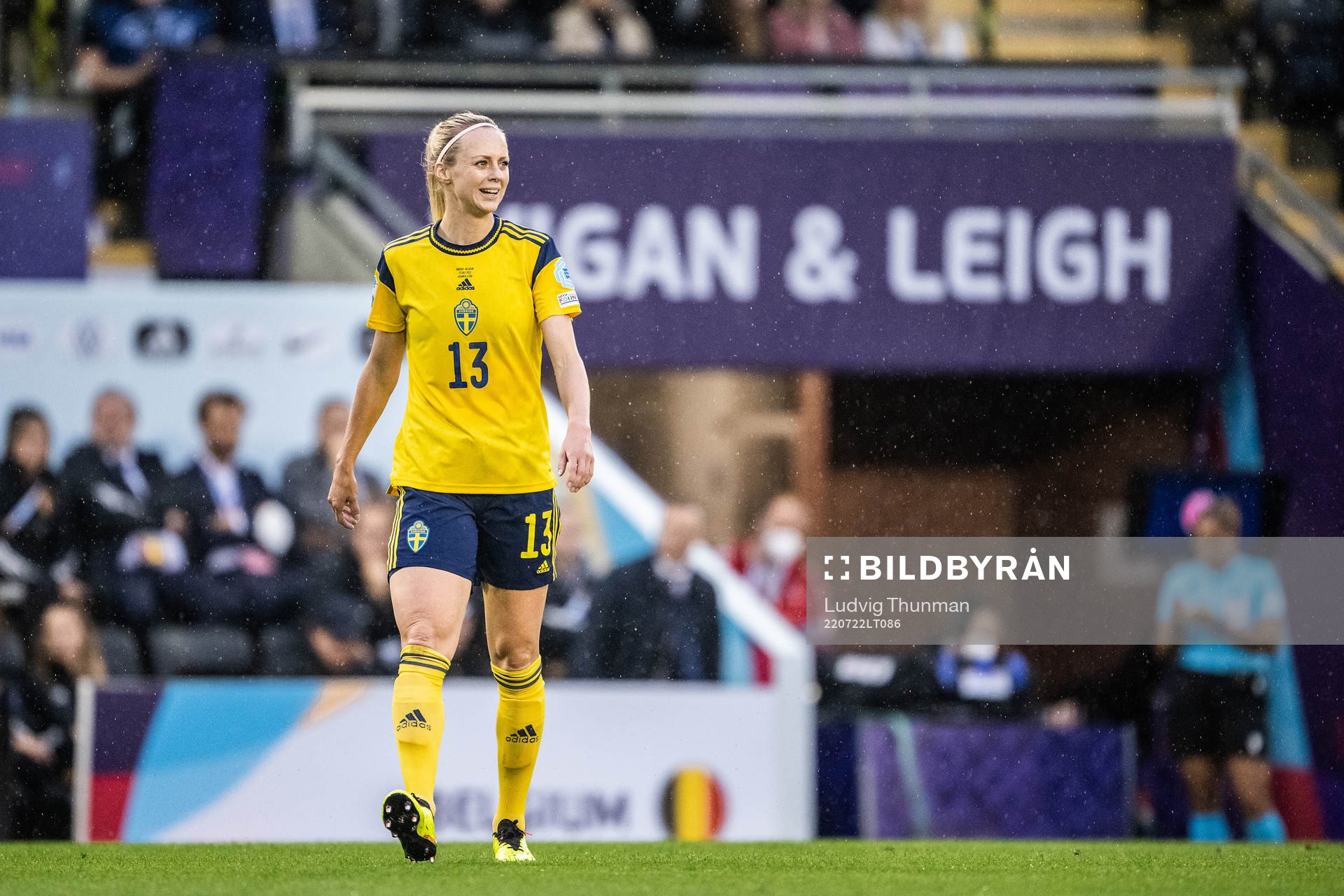 Amanda Ilestedt of Sweden