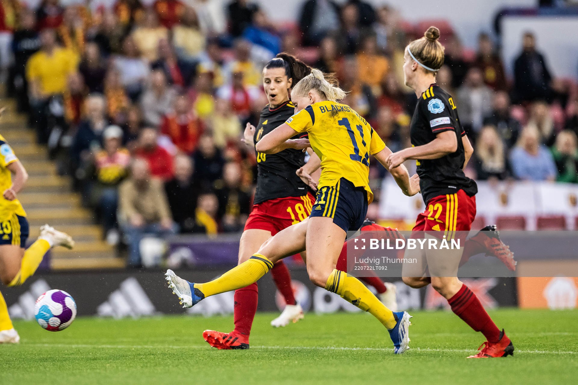 Stina Blackstenius of Sweden
