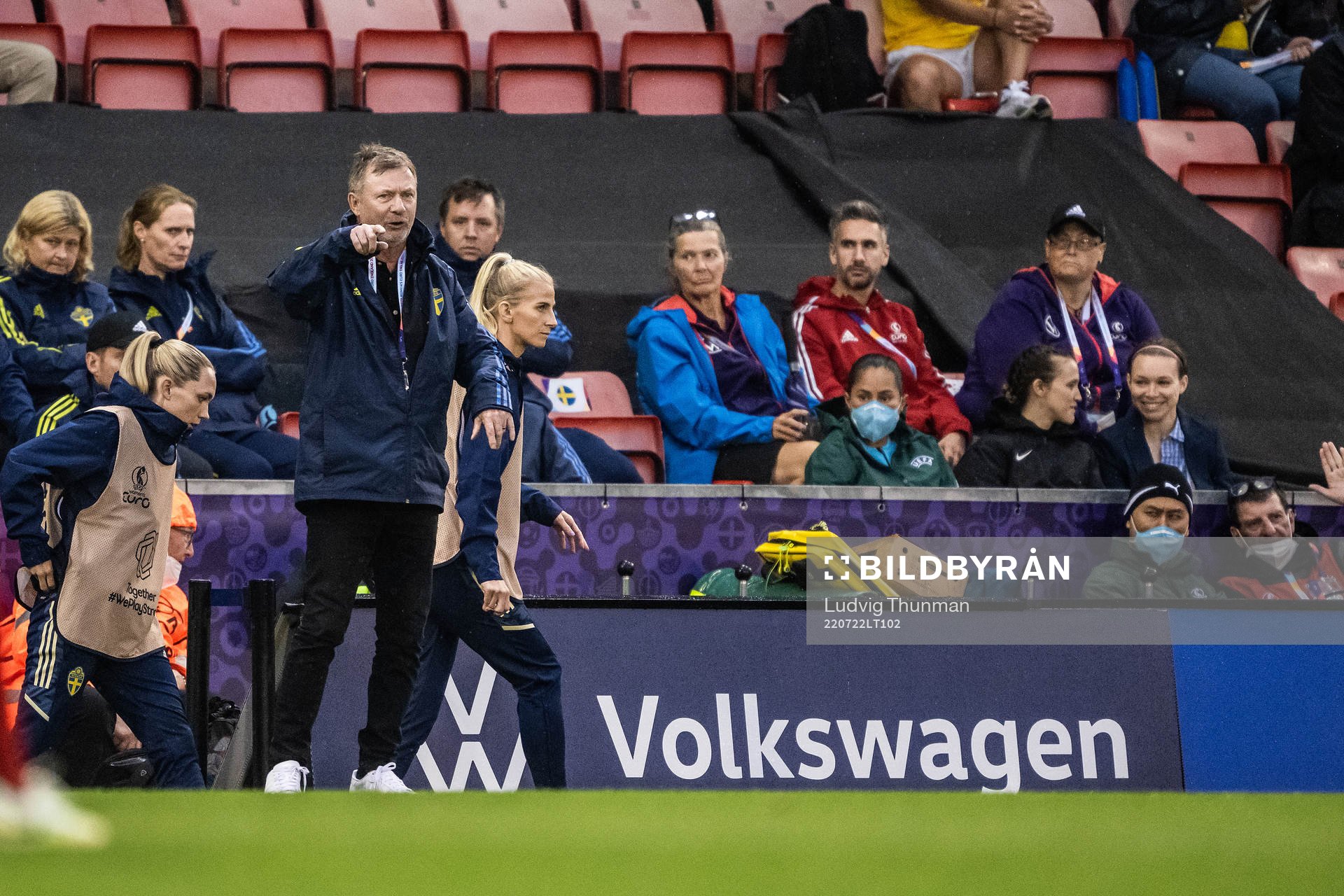 Peter Gerhardsson, head coach of Sweden