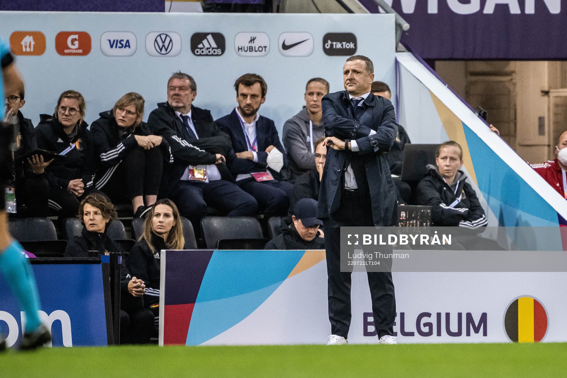 Ives Serneels, head coach of Belgium