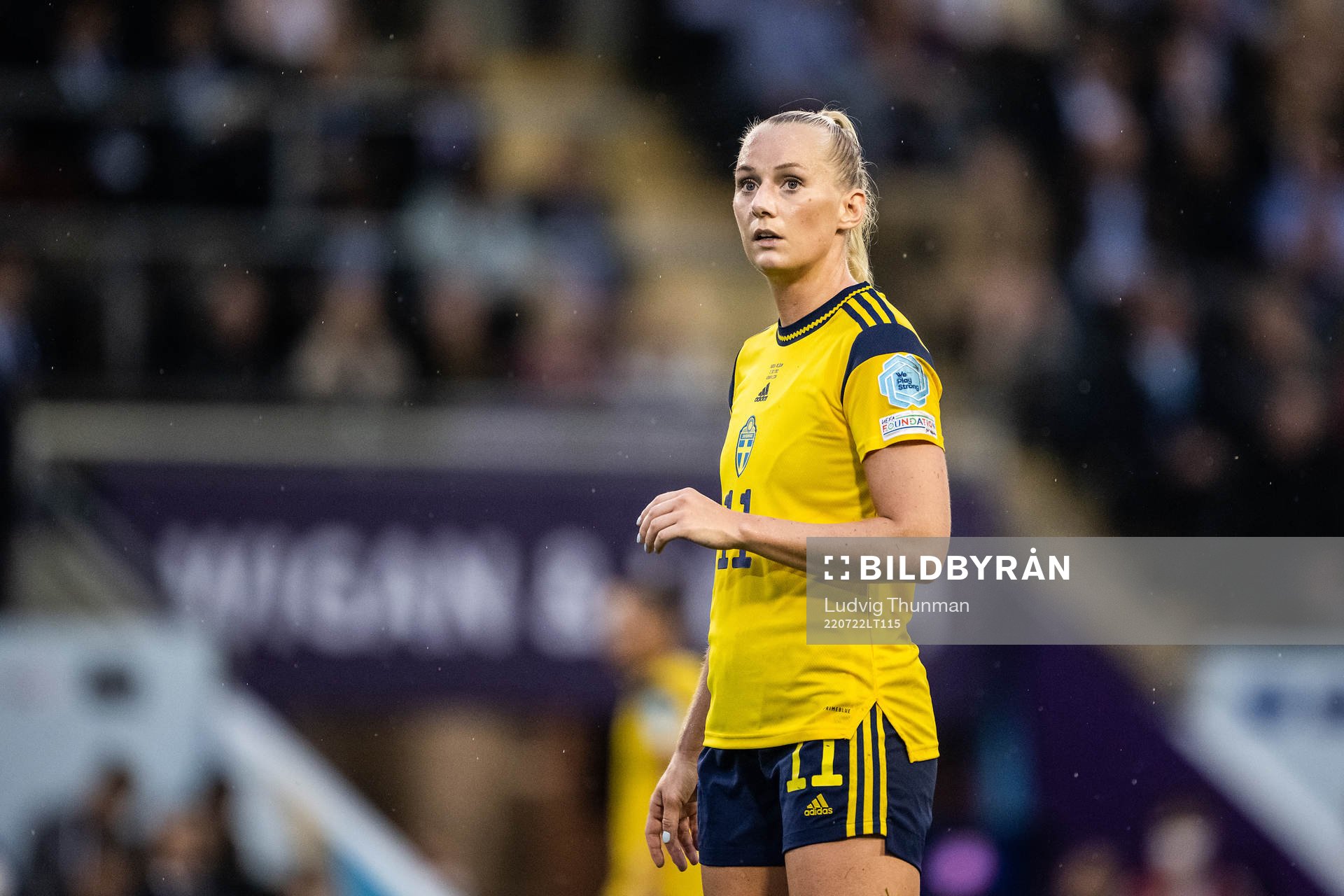 Stina Blackstenius of Sweden
