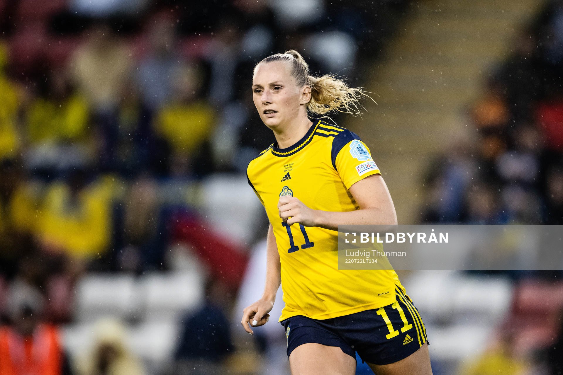 Stina Blackstenius of Sweden