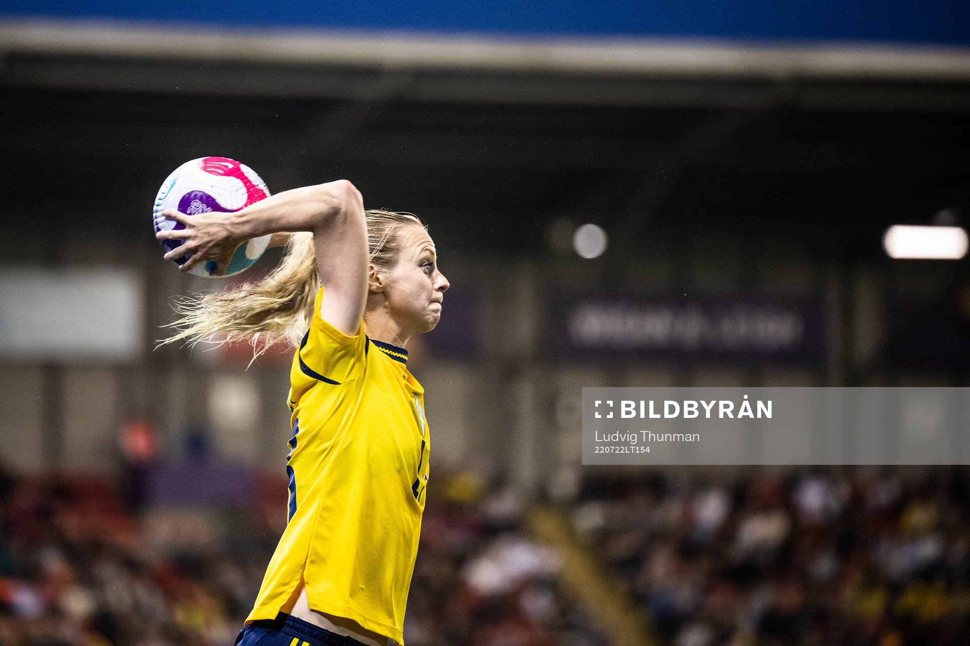 Amanda Ilestedt of Sweden