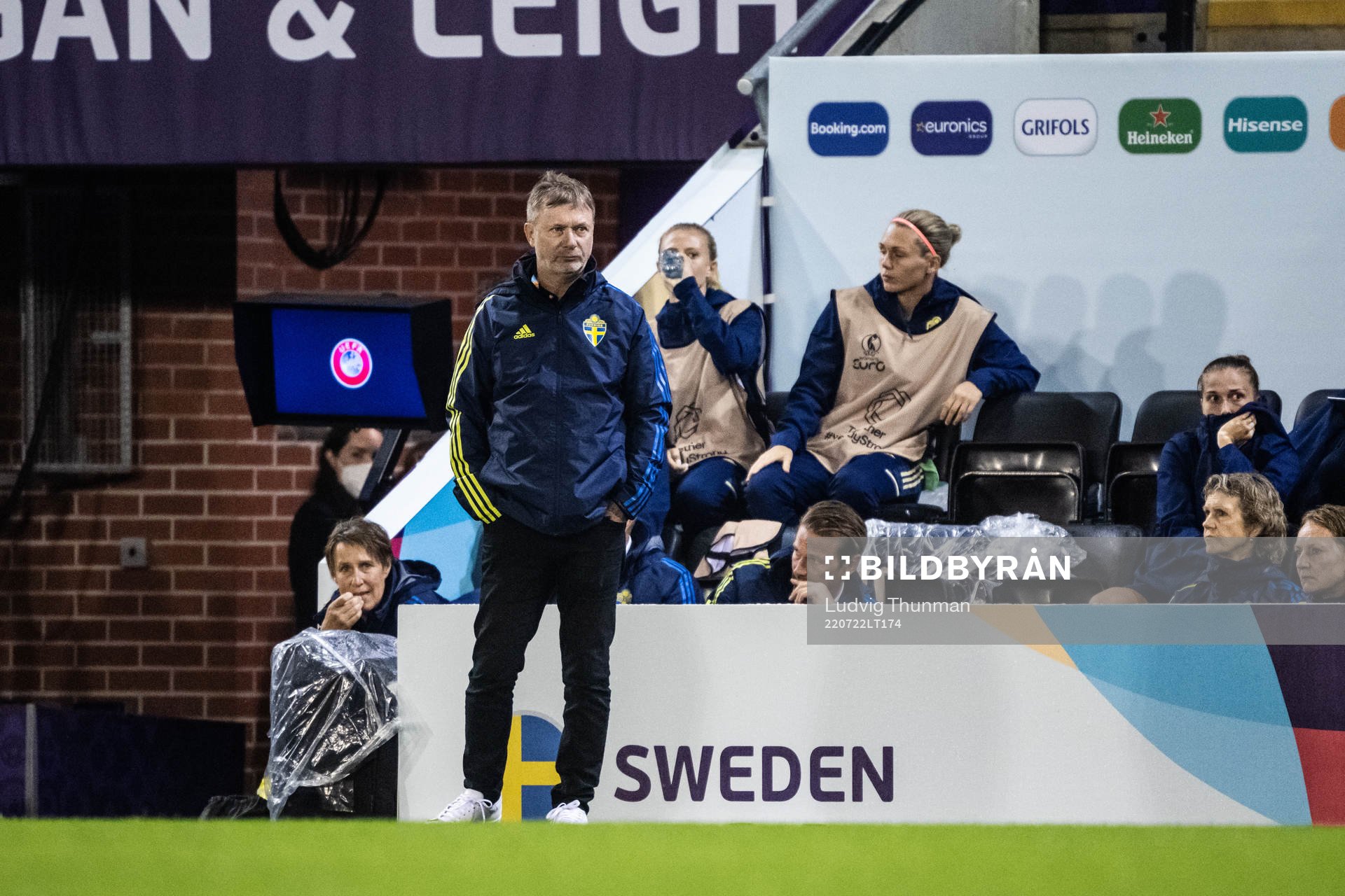 Peter Gerhardsson, head coach of Sweden