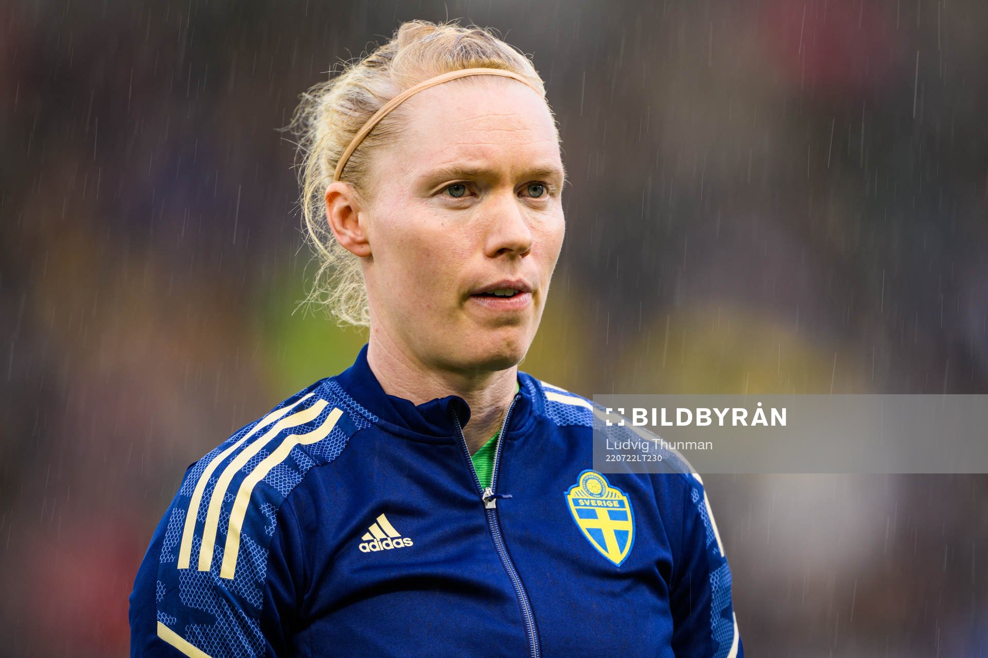 Goalkeeper Hedvig Lindahl of Sweden