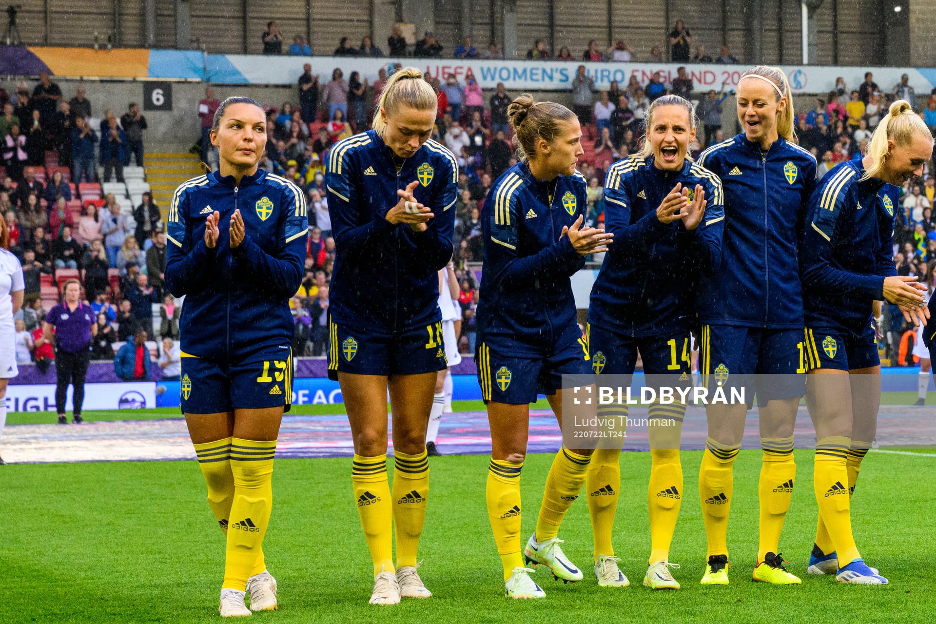 Johanna Rytting Kaneryd and Nathalie Björn of Sweden
