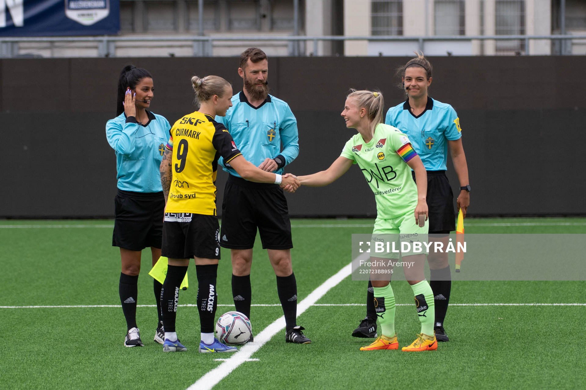 Häckens Filippa Curmark och Lilleströms Emilie Marie