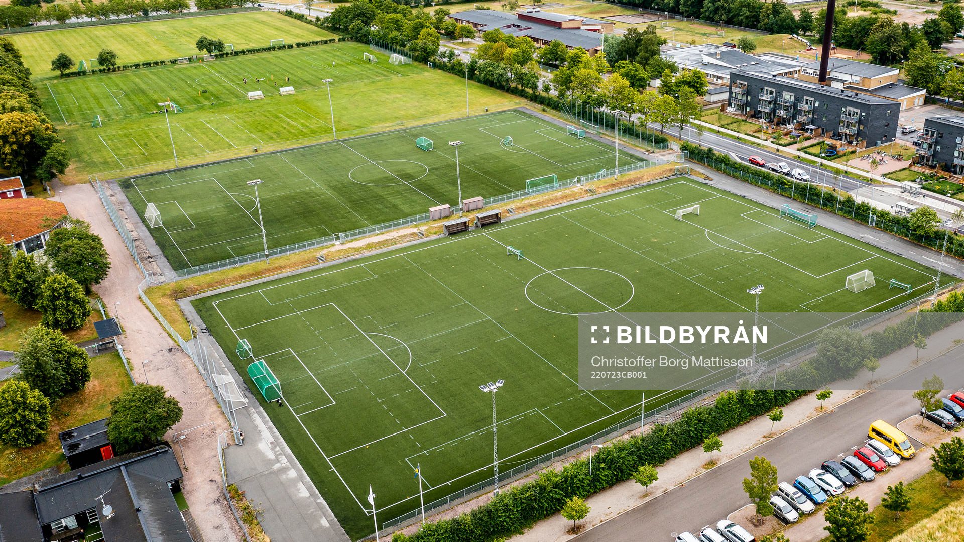 Träningsplaner vid Landskrona IP