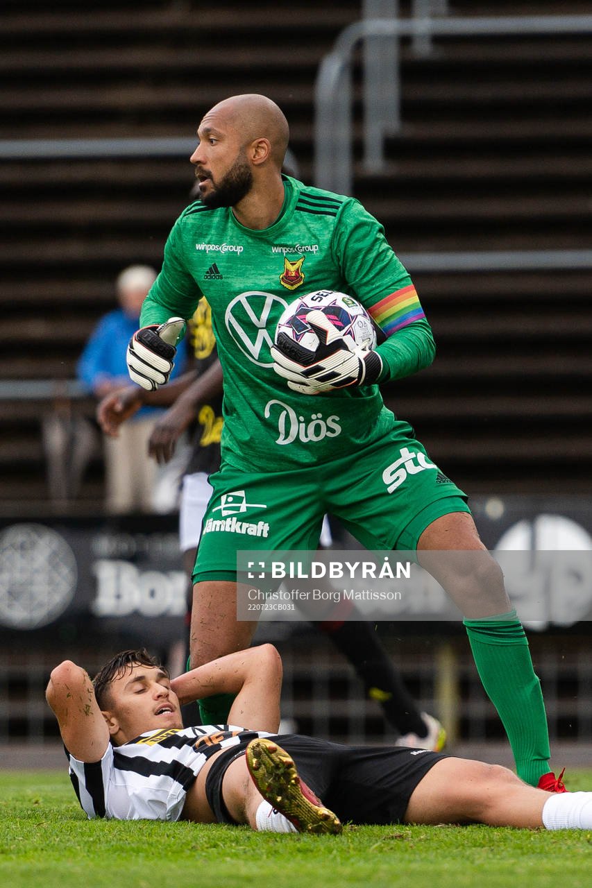 Landskronas Camil Jebara deppar