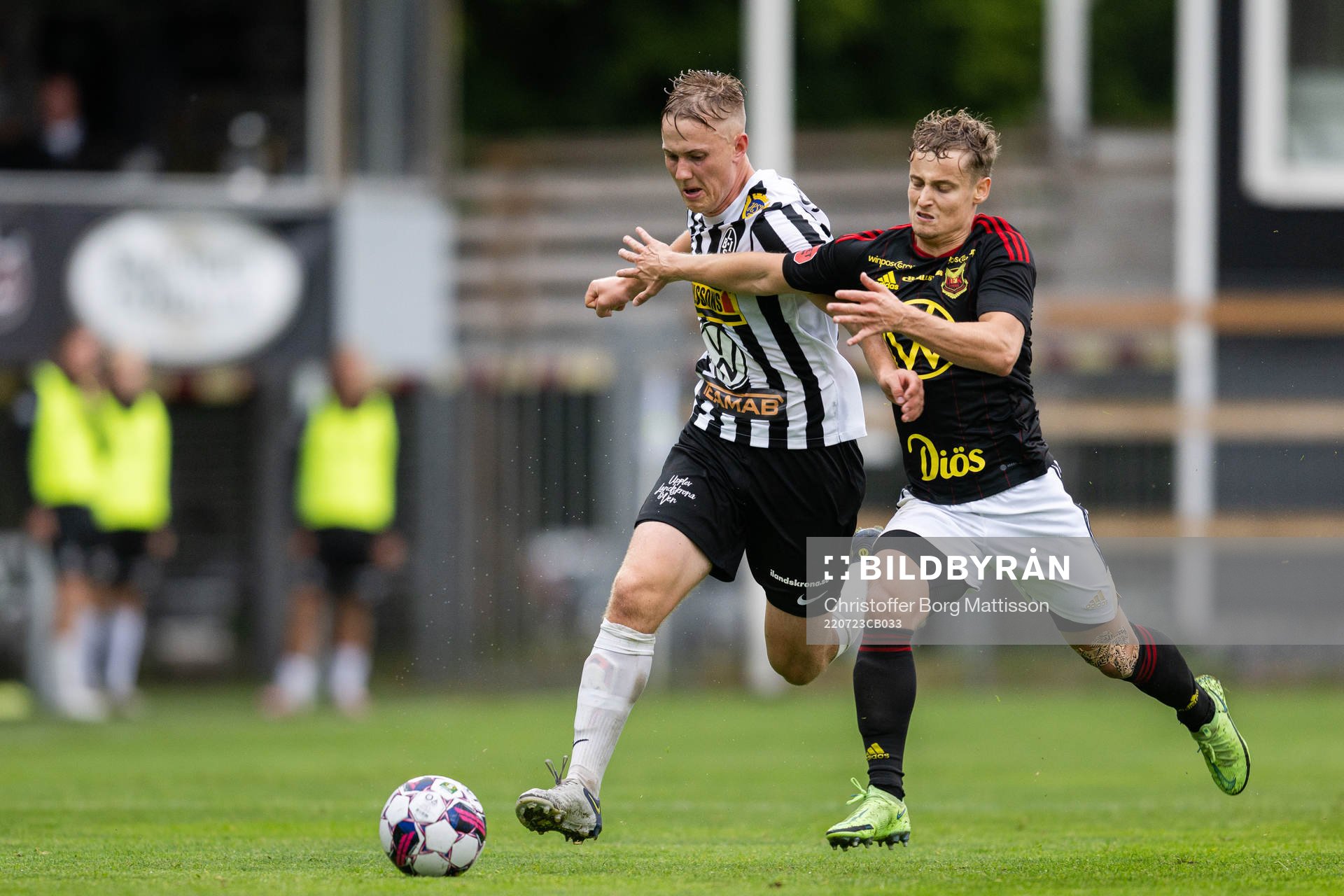 Landskronas Jesper Strid och Östersunds Henrik Bellman