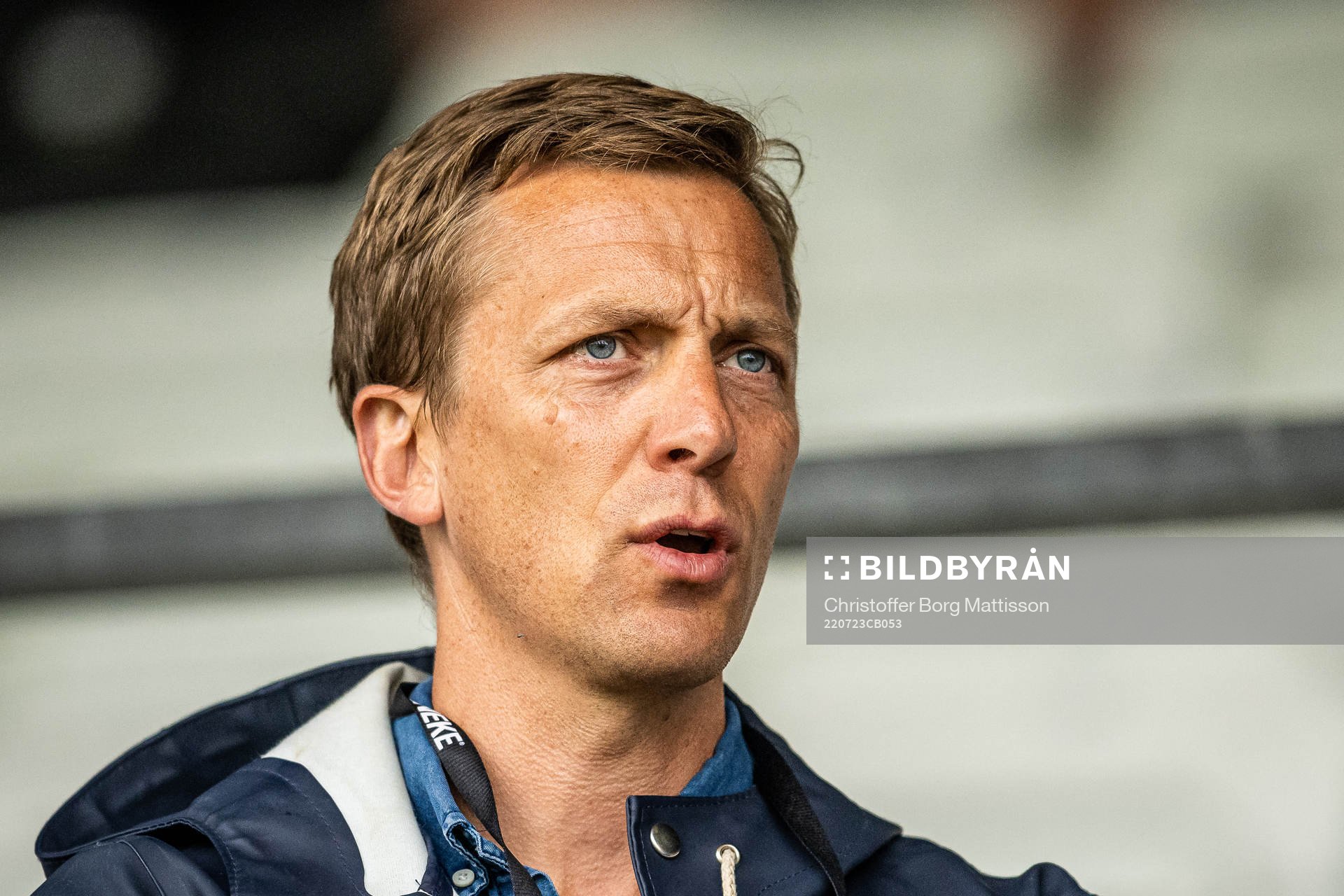 Landskronas sportchef Erik Edman