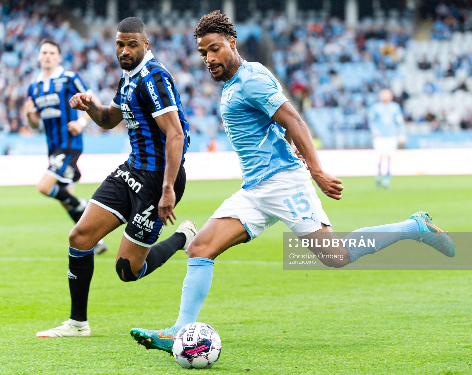 Sirius Kristopher Da Graca och Malmö FFs Joseph Ceesay