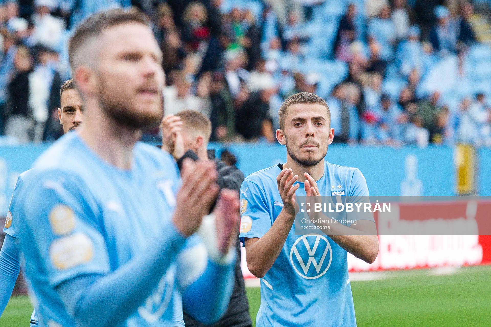 Malmö FFs Patriot Sejdiu jublar