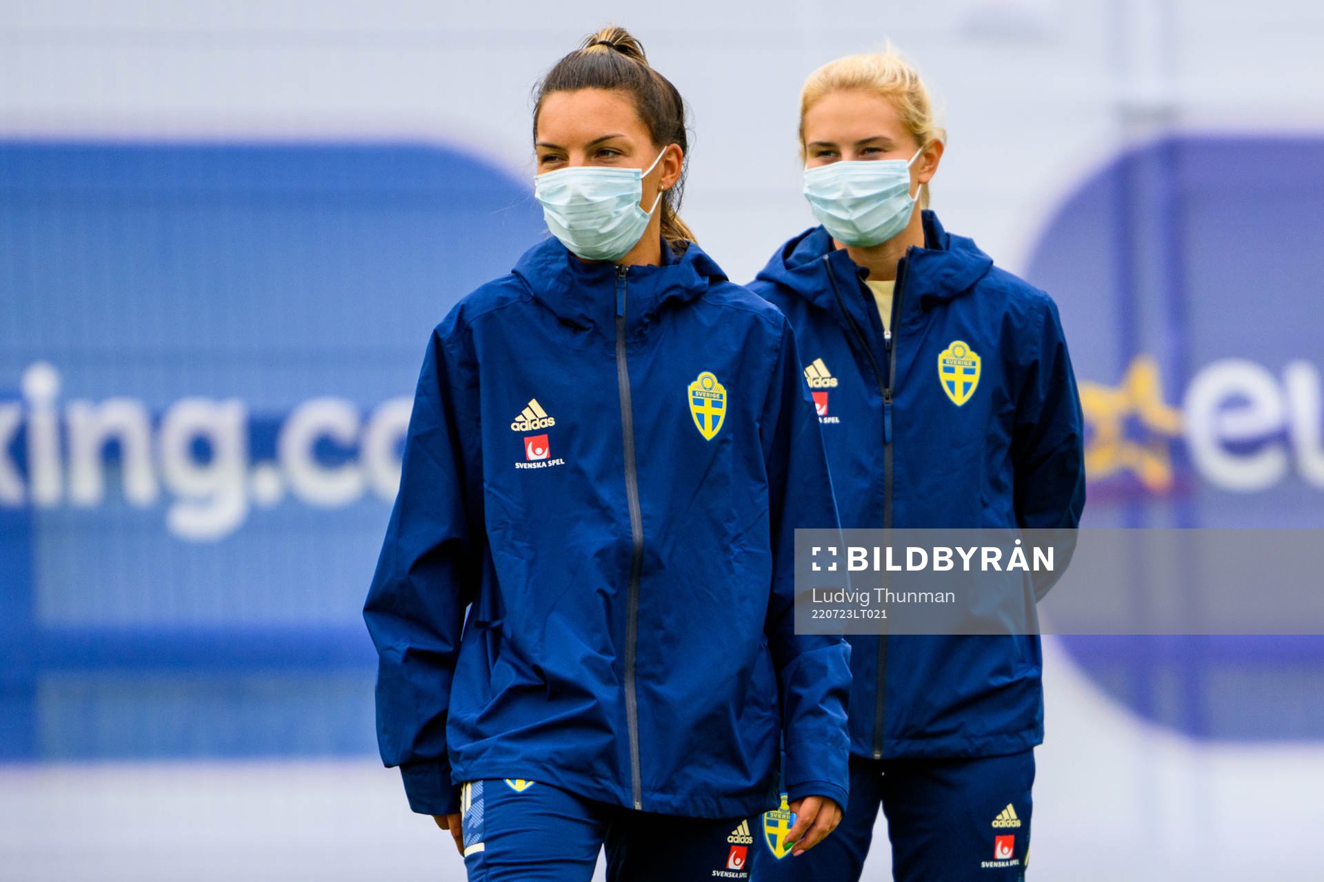 Johanna Rytting Kaneryd and Amanda Nilden of the Swedish