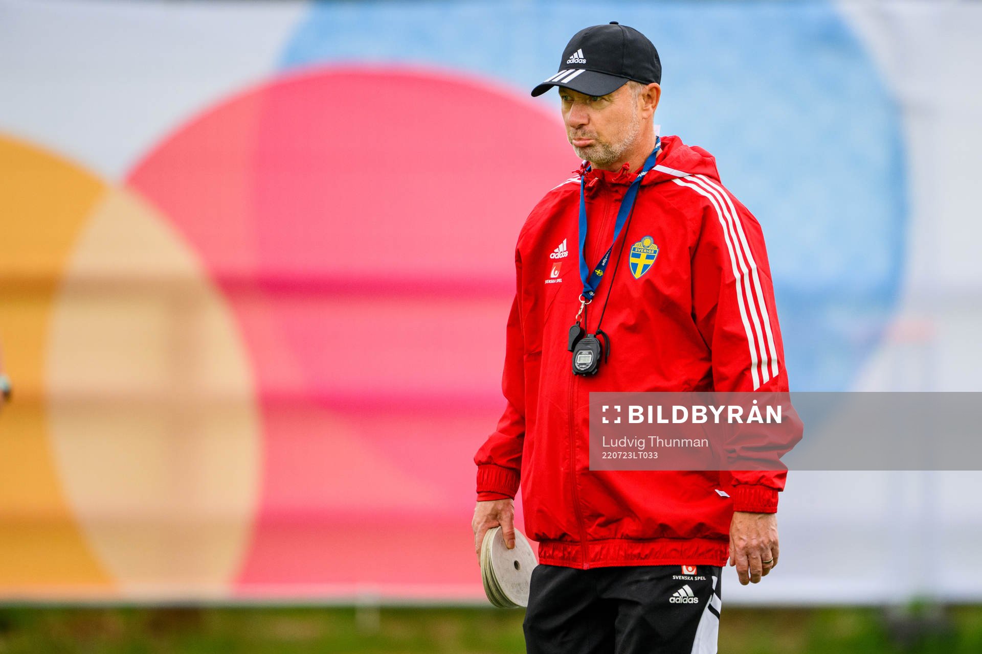 Peter Gerhardsson, head coach of the Swedish women's