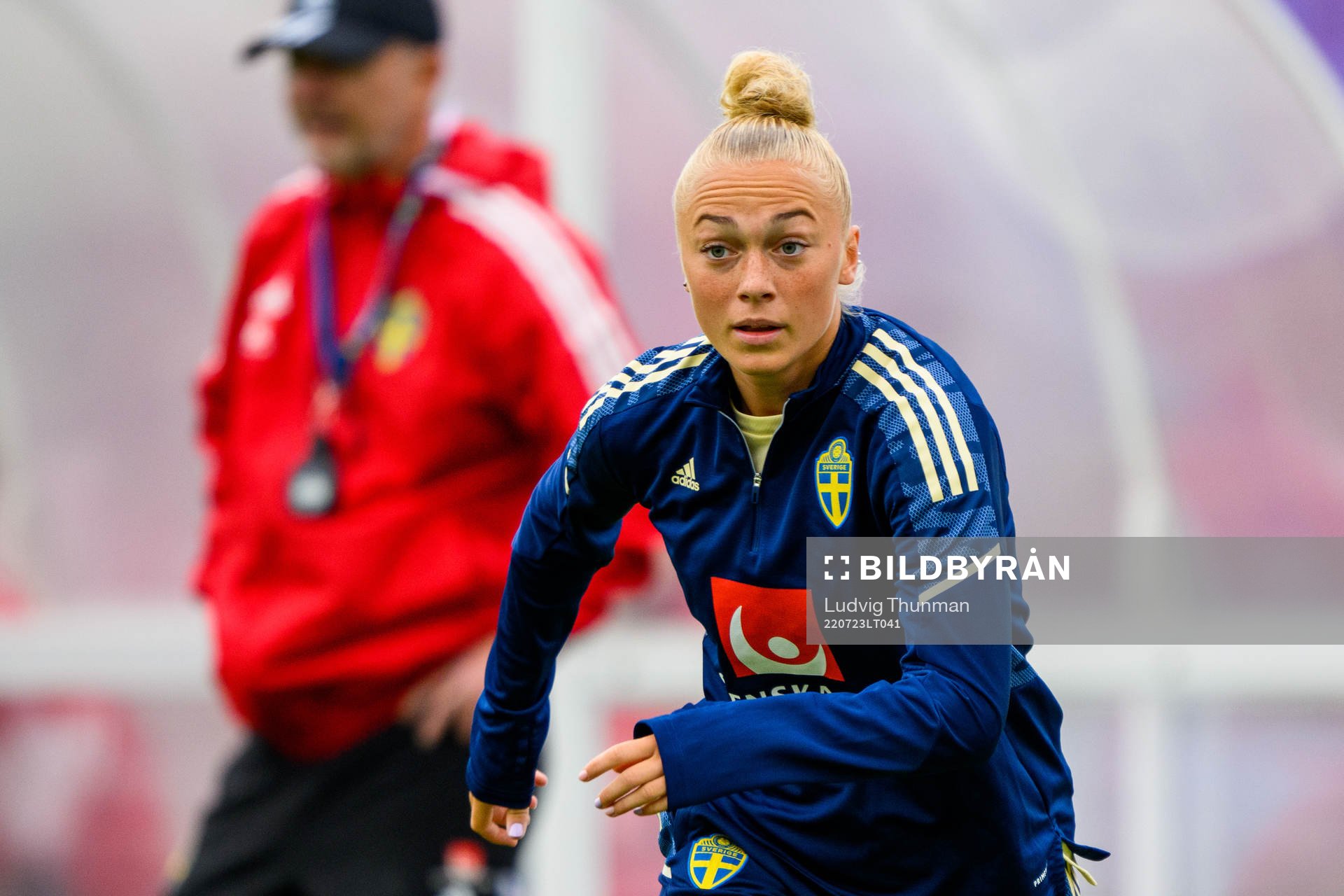 Hanna Bennison of the Swedish women's national football
