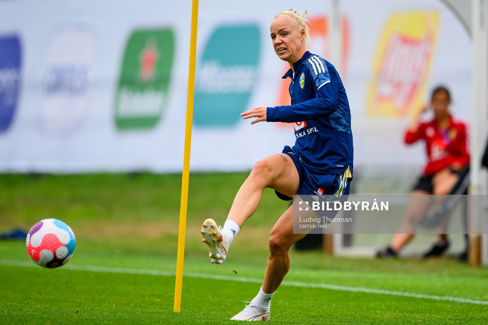 Caroline Seger of the Swedish women's national football