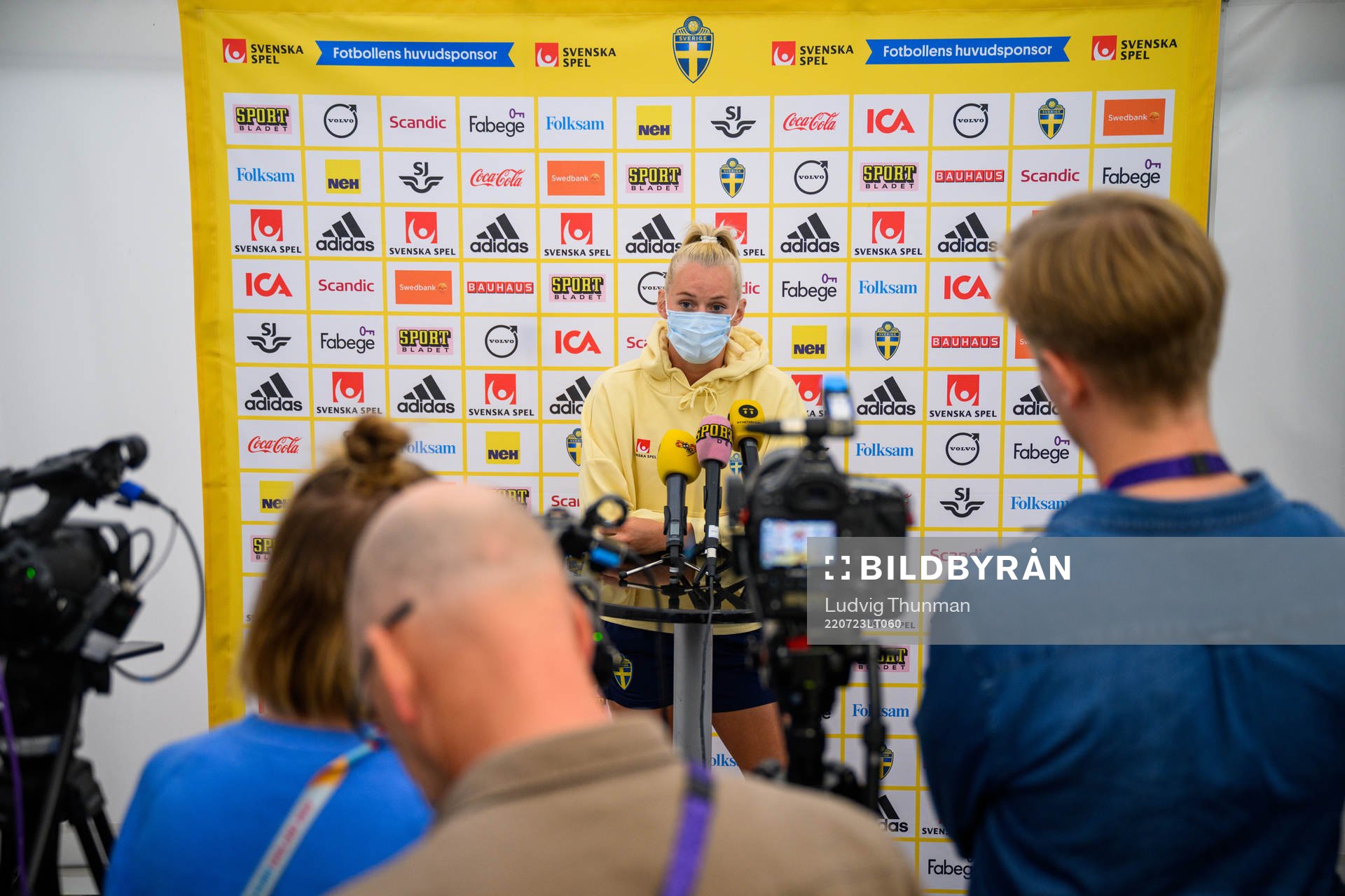 Stina Blackstenius of the Swedish women's national football