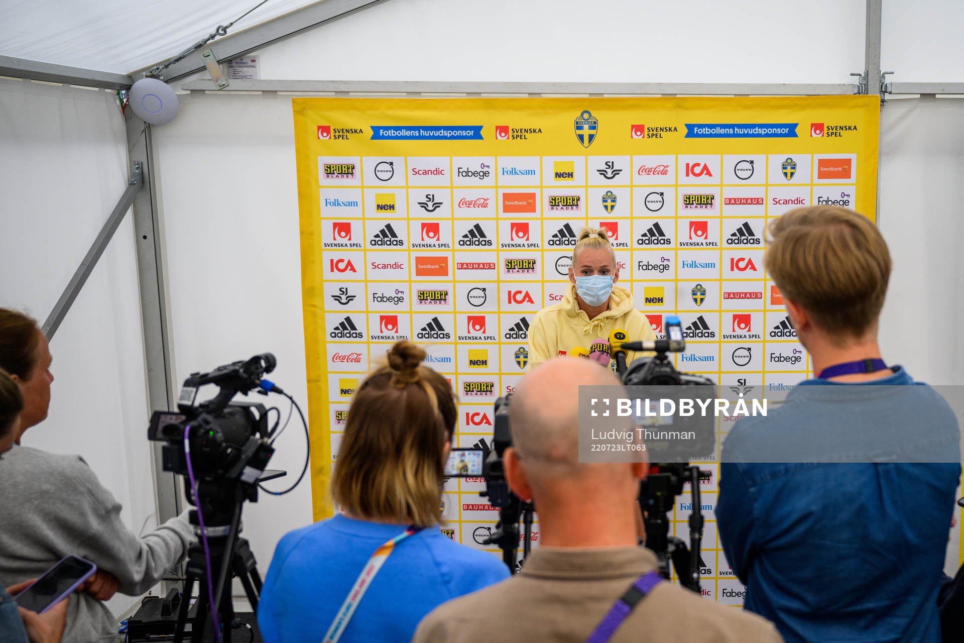 Stina Blackstenius of the Swedish women's national football