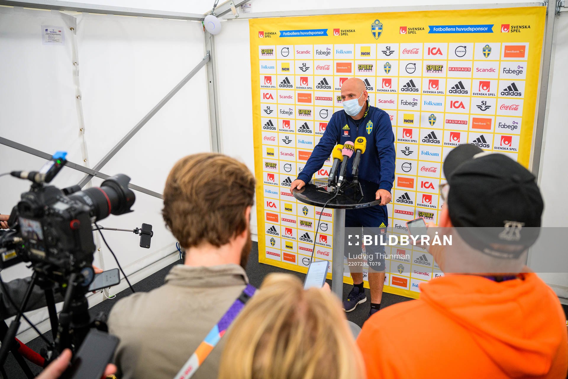 Magnus Wikman, assistant coach of the Swedish women's