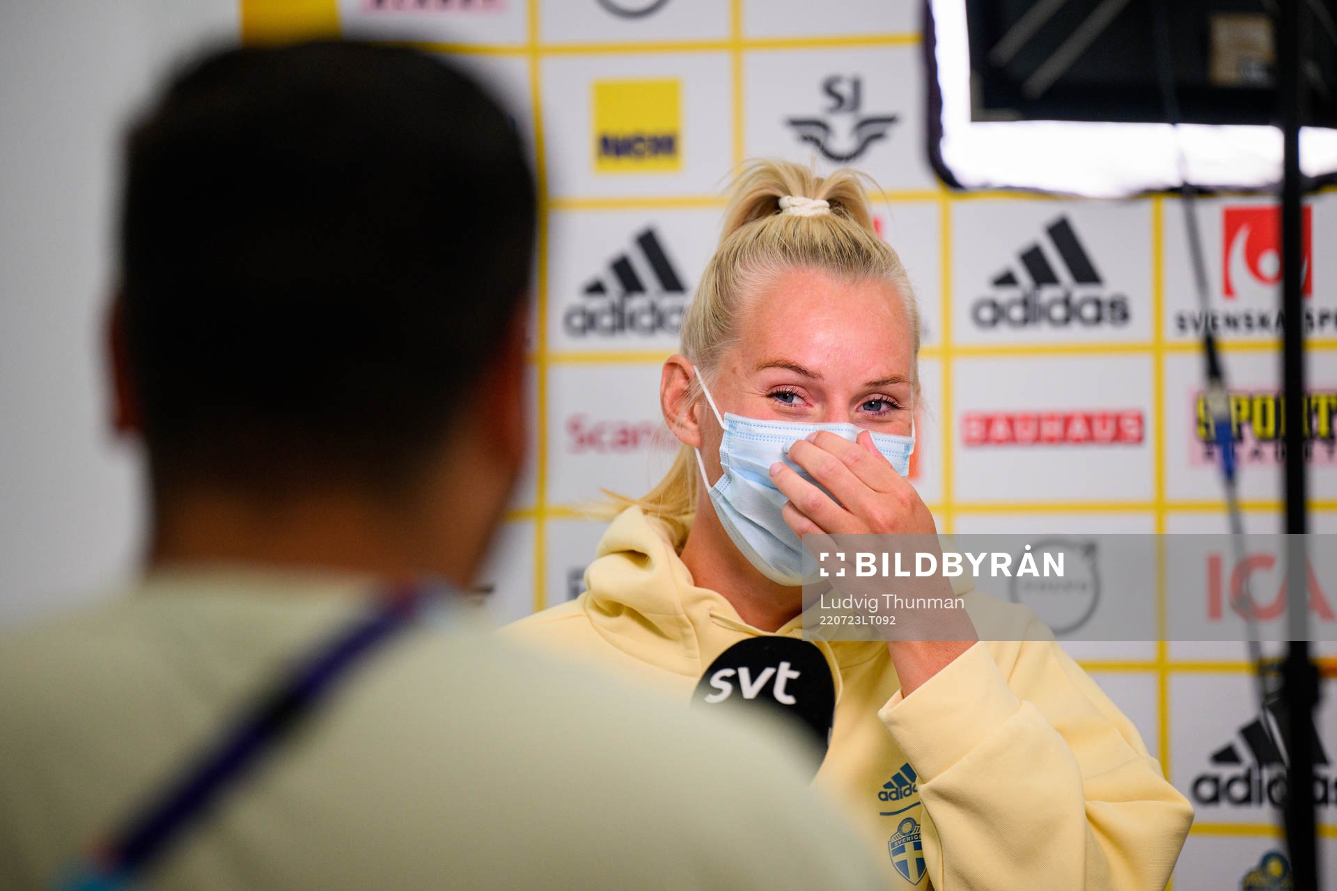 Stina Blackstenius of the Swedish women's national football