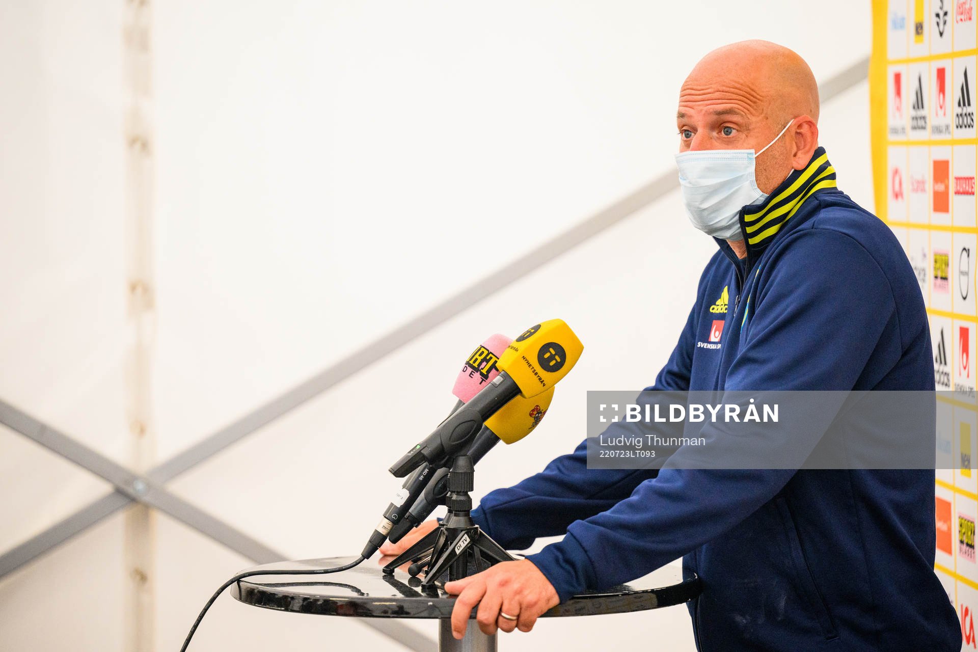 Magnus Wikman, assistant coach of the Swedish women's